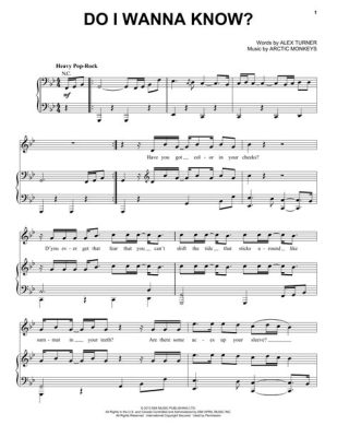 do i wanna know sheet music how about exploring the intricate connections between language and music?