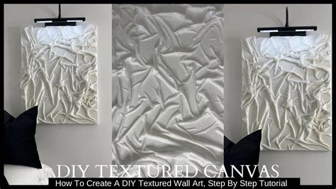 how to make textured wall art: exploring the world of surface manipulation