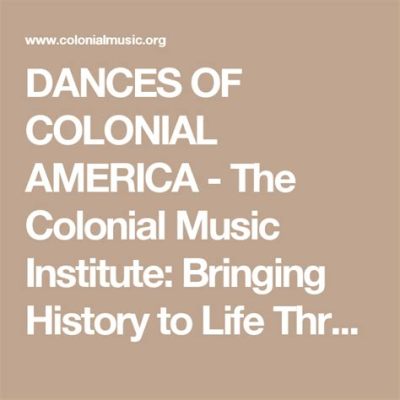 select all the statements about music in colonial america.